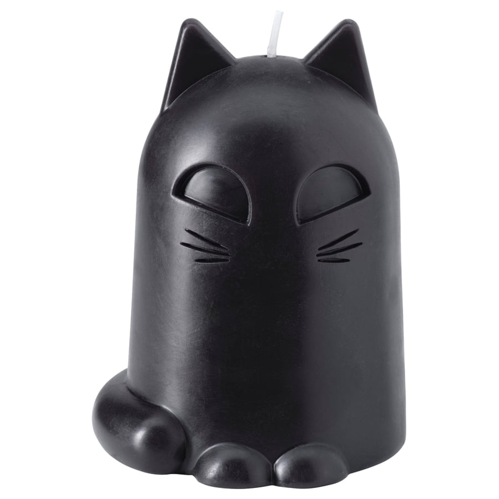 Cat Design Candle